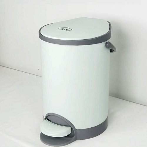 [라이프 바이] 멜로우 댐퍼 휴지통 색상 민트5.5L